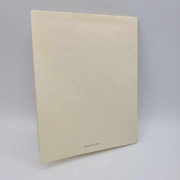 Vintage Holiday Christmas Greetings Card Fireplace Scene - Picture 4 of 6